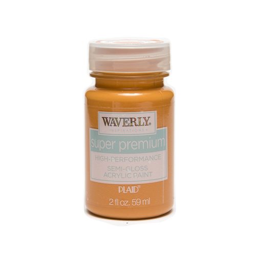 Waverly ® Inspirations Super Premium Semi-Gloss Acrylic Paint - Pumpkin, 2 oz. - 60617E
