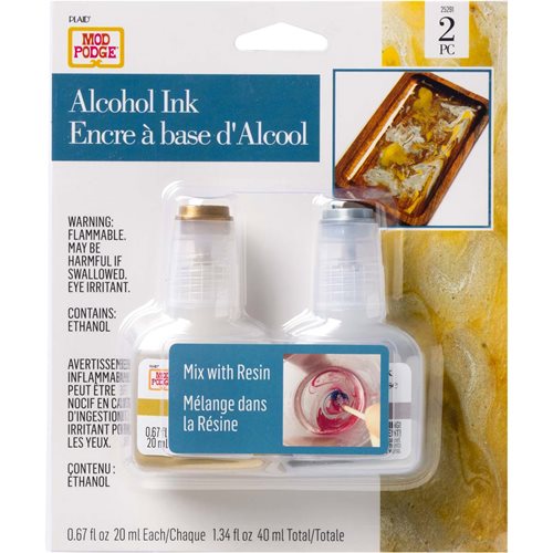 MOD PODGE ALCOHOL INK - METALLICS, 2 PC.