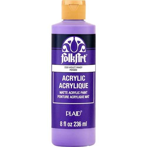 FolkArt ® Acrylic Colors - Violet Pansy, 8 oz. - 2328