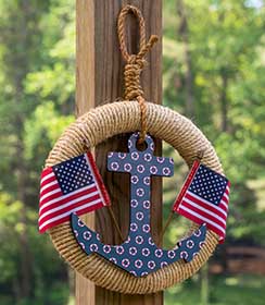 Easy DIY Patriotic Wreath