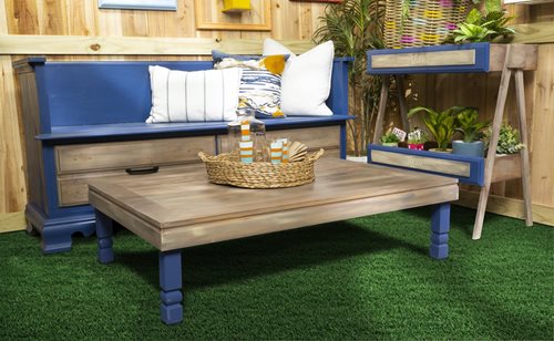 DIY Upcycled Outdoor Patio Set