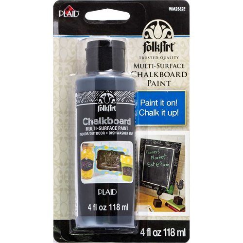 FolkArt ® Chalkboard Multi-Surface Paint - Black, 4 oz. - WM2562E