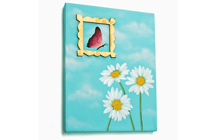 Framed Butterfly Canvas