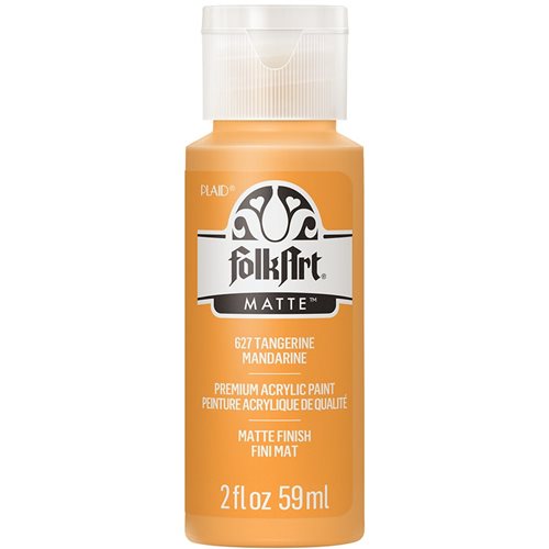 FolkArt ® Acrylic Colors - Tangerine, 2 oz. - 627