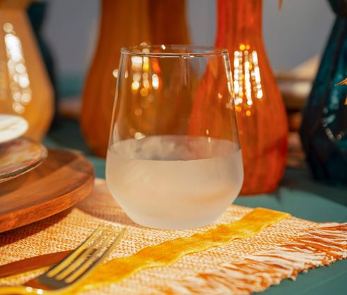 Fall Tablescape Etched Wine Glass