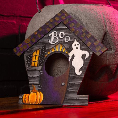 Haunted Birdhouse Wood Cut Out