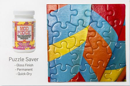 How to Seal a Puzzle Using Mod Podge Puzzle Saver  Did you know today is  National Puzzle Day? If you'd like to preserve your completed puzzles,  we've got just the product