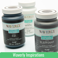 4 Waverly Inspirations Chalk Acrylic Paint Sets 