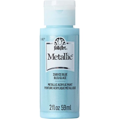 FolkArt ® Metallics - Ice Blue, 2 oz. - 2588