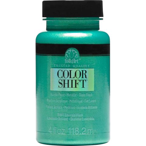 FolkArt ® Color Shift™ Acrylic Paint - Emerald Flash, 4 oz. - 16905