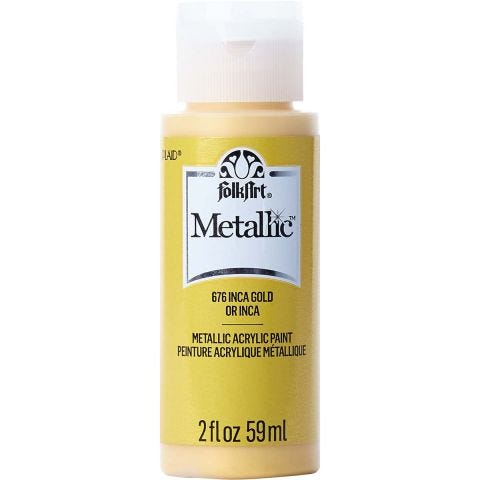 FolkArt ® Metallics - Inca Gold, 2 oz. - 676