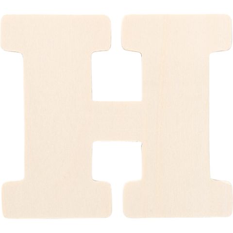 Plaid ® Painter's Palette™ Wood Letter - H. 4 inch - 23797