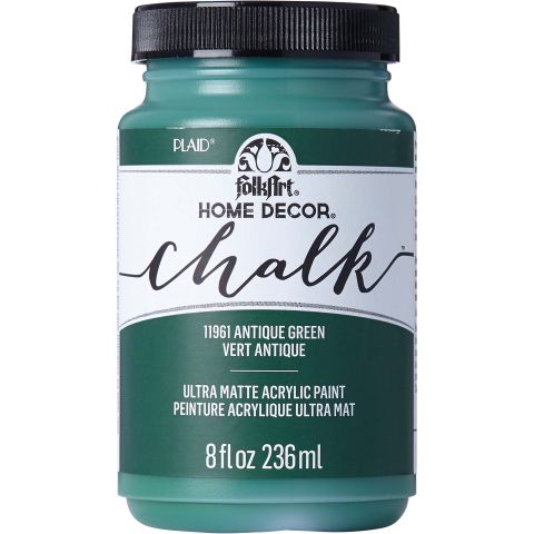 FolkArt Home Decor Chalk - Antique Green, 8 oz. - 11961