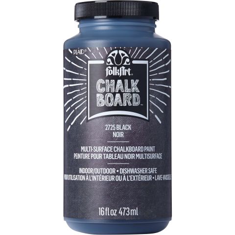 FolkArt ® Chalkboard Multi-Surface Paint - Black, 16 oz. - 2725