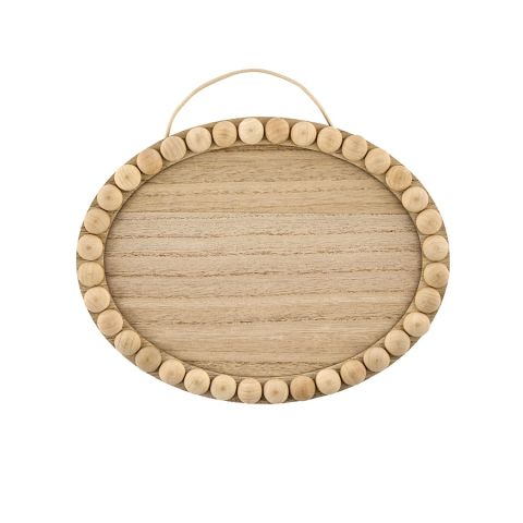 Plaid ® Wood Surfaces - Plaques - Oval with Beaded Edge, 8" x 11" - 48166