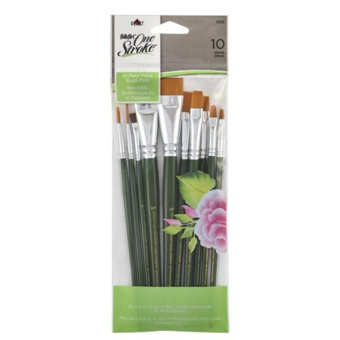 FolkArt ® One Stroke™ Brushes - Brush Sets - Value Pack - 1059