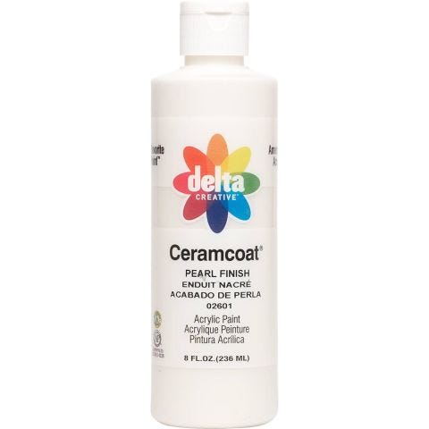 Delta Ceramcoat ® Acrylic Paint - Pearl Finish, 8 oz. - 026010802W