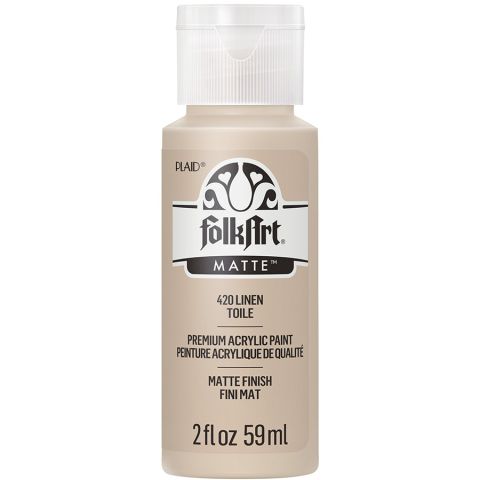 FolkArt ® Acrylic Colors - Linen, 2 oz. - 420