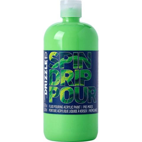 FolkArt ® Drizzle™ Pouring Acrylics - Limeade Neon, 17.6 oz. - 50389