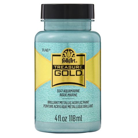 FolkArt ® Treasure Gold™ - Aquamarine, 4 oz. - 5547