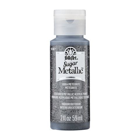 FolkArt ® Sugar Metallic™ Acrylic Paint - Meteorite, 2 oz. - 50864