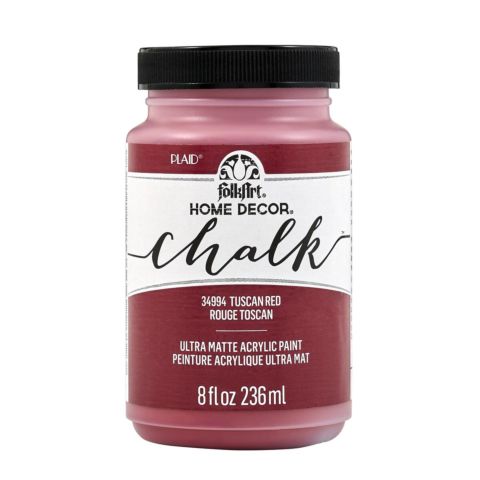 FolkArt Home Decor Chalk - Tuscan Red, 8 oz. - 34994