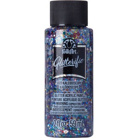 FolkArt ® Glitterific™ Acrylic Paint - Kaleidoscope, 2 oz. - 5929