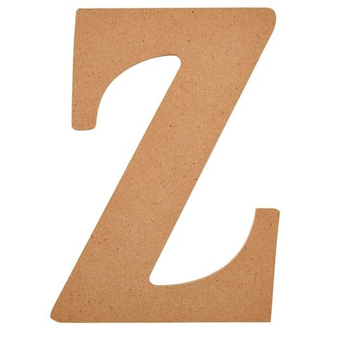 Plaid ® Wood Surfaces - 8 inch MDF Letter - Z - 63605