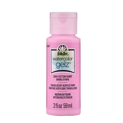 FolkArt ® Watercolor Gelz™ Acrylic Paint - Cotton Candy, 2 oz. - 50941