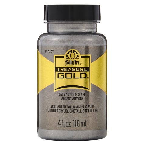 FolkArt ® Treasure Gold™ - Antique Silver, 4 oz. - 5554