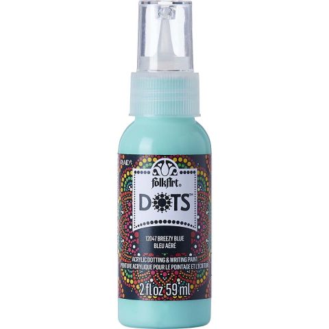 FolkArt® Dots™ Acrylic Paint - Breezy Blue, 2 oz. - 12047