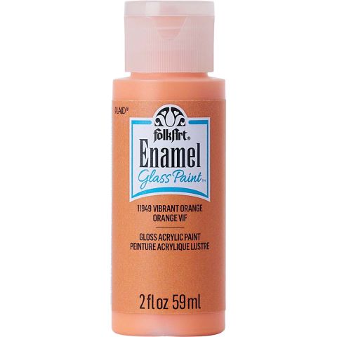 FolkArt ® Enamels™ - Vibrant Orange, 2 oz. - 11949