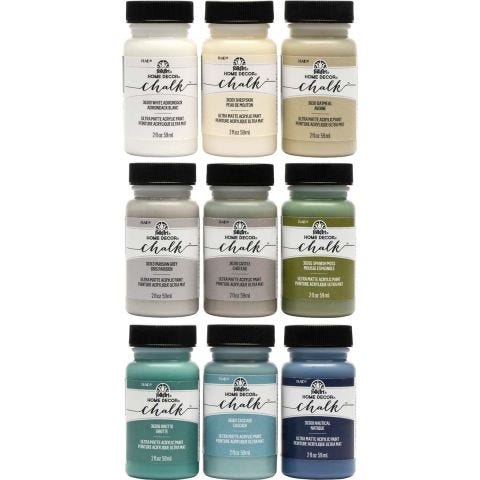 FolkArt ® Home Decor™ Chalk 9 Color Set - PROMOFAHDC