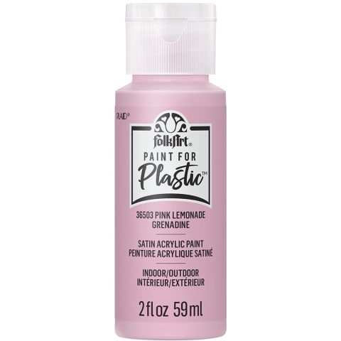 FolkArt ® Paint For Plastic™ - Pink Lemonade, 2oz. - 36503