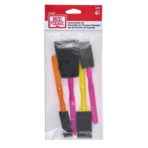 Mod Podge ® Foam Brush Set, 4 pc. - 24959