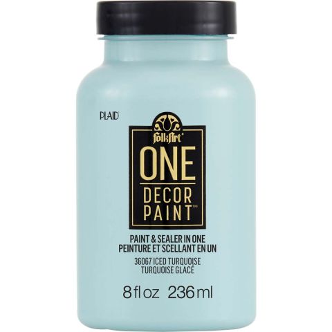 FolkArt ® One Décor Paint™ - Iced Turquoise, 8 oz. - 36067