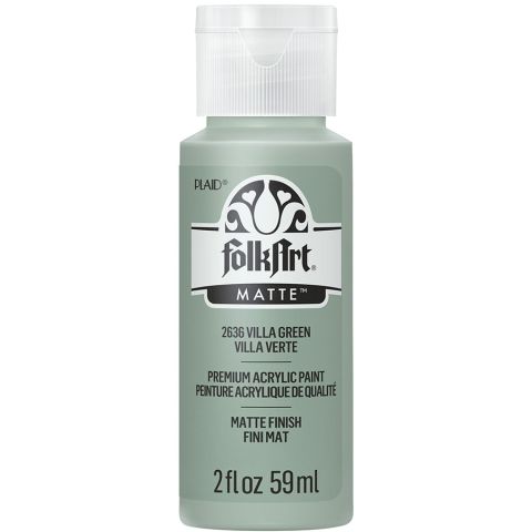 FolkArt ® Acrylic Colors - Villa Green, 2 oz. - 2636