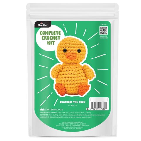 Quackers the Duck - Amigurumi Crochet Kit - 49680E