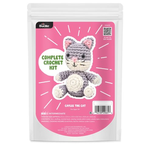 Caylee the Cat - Amigurumi Crochet Kit - 49681E