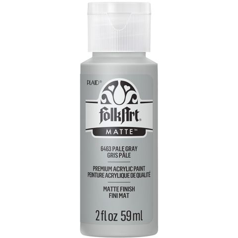 FolkArt ® Acrylic Colors - Pale Gray, 2 oz. - 6463