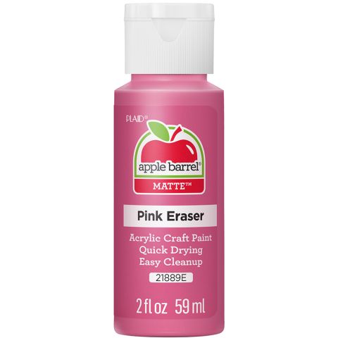 Apple Barrel ® Colors - Pink Eraser, 2 oz. - 21889