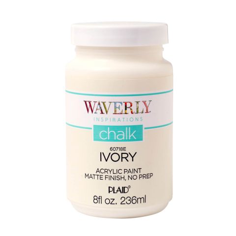 Waverly ® Inspirations Chalk Acrylic Paint - Ivory, 8 oz. - 60718E