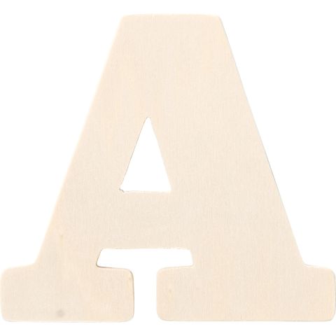 Plaid ® Painter's Palette™ Wood Letter - A. 4 inch - 23790