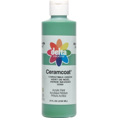 Delta Ceramcoat ® Acrylic Paint - Christmas Green, 8 oz. - 020680802W