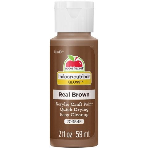 Apple Barrel ® Gloss™ - Real Brown, 2 oz. - 20354