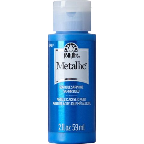 FolkArt ® Metallics - Blue Sapphire, 2 oz. - 656