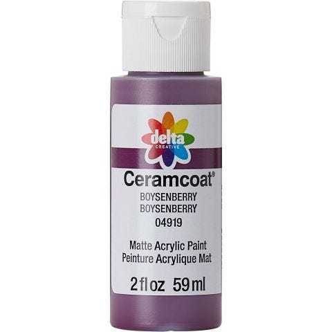 Delta Ceramcoat Acrylic Paint - Boysenberry, 2 oz. - 04919