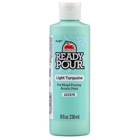 Apple Barrel ® Ready Pour™ - Light Turquoise, 8 oz. - 22337E