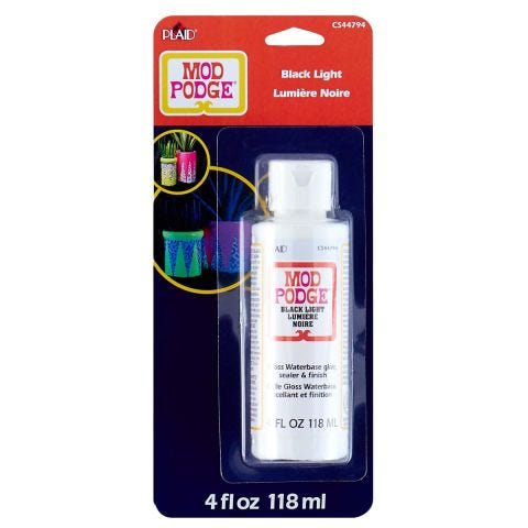 Mod Podge Blacklight Blue, 4 oz. - CS44794