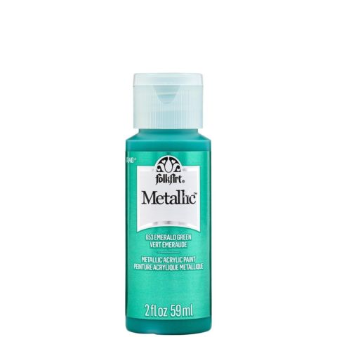 FolkArt ® Metallics - Emerald Green, 2 oz. - 653